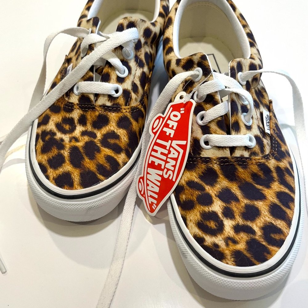 Vans Leopard Print Authentic Shoe